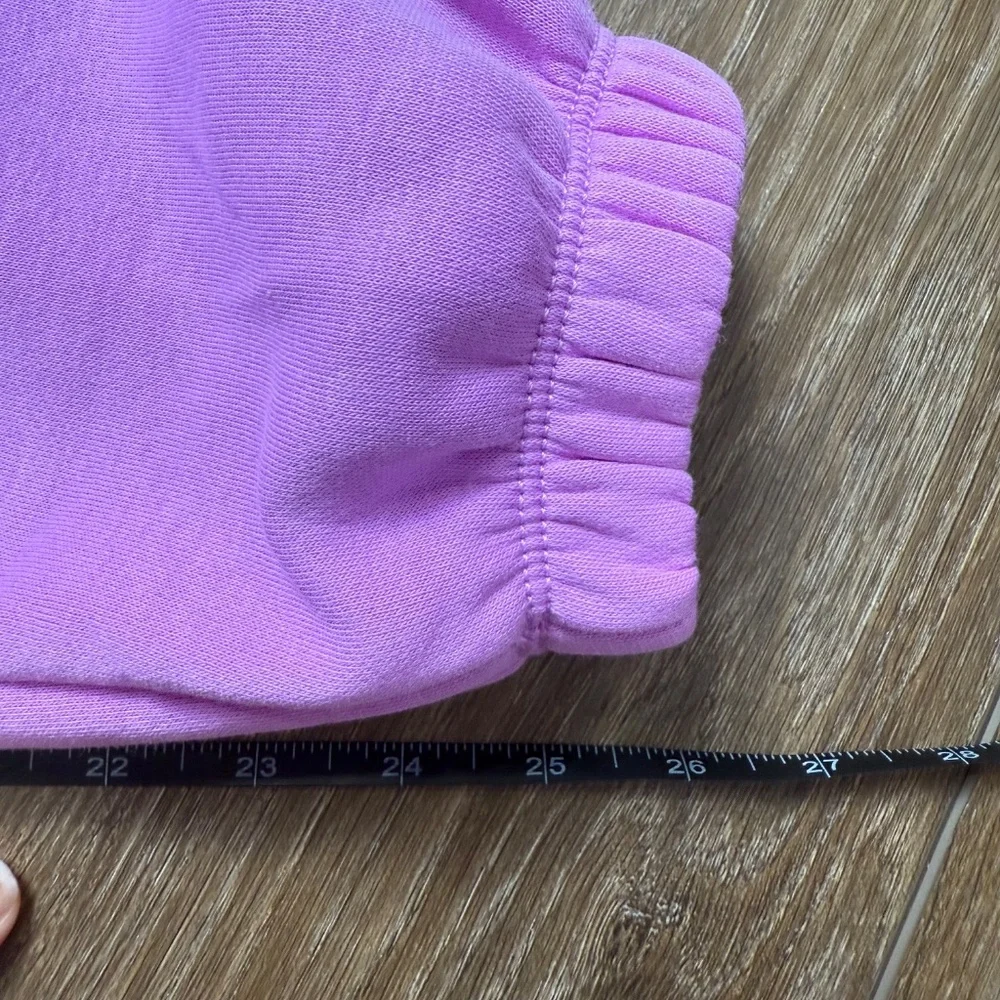 Nike Girls Loose Fit Sweatpants Size L Rush Fuchsia Back to School NWT Fleece - Picture 12 of 14